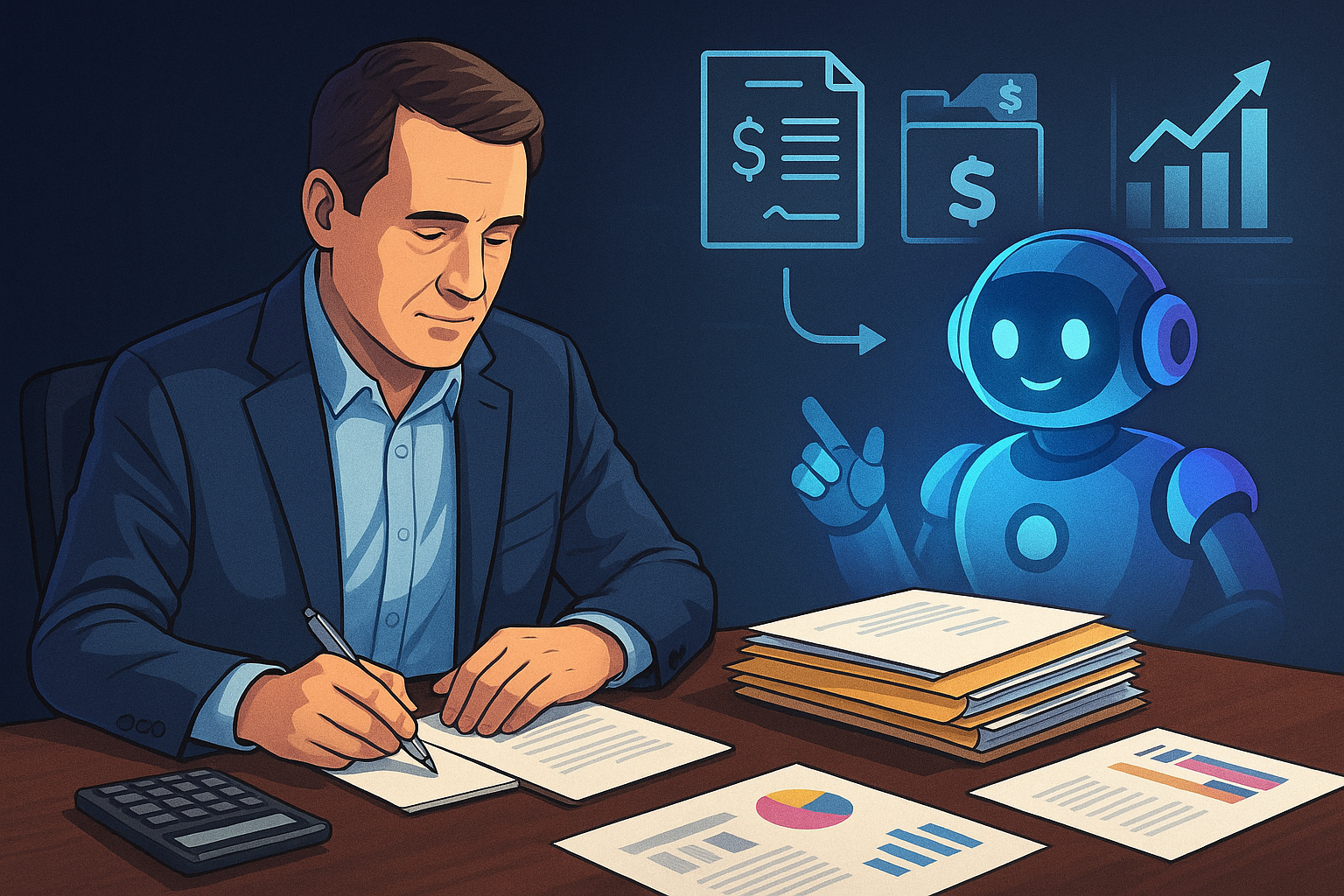 Illustration agents IA